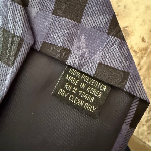 Vintage 1994 Looney Tunes Taz Mania Character Tie Fishing Taz  56 Inches Navy - Picture 5 of 6